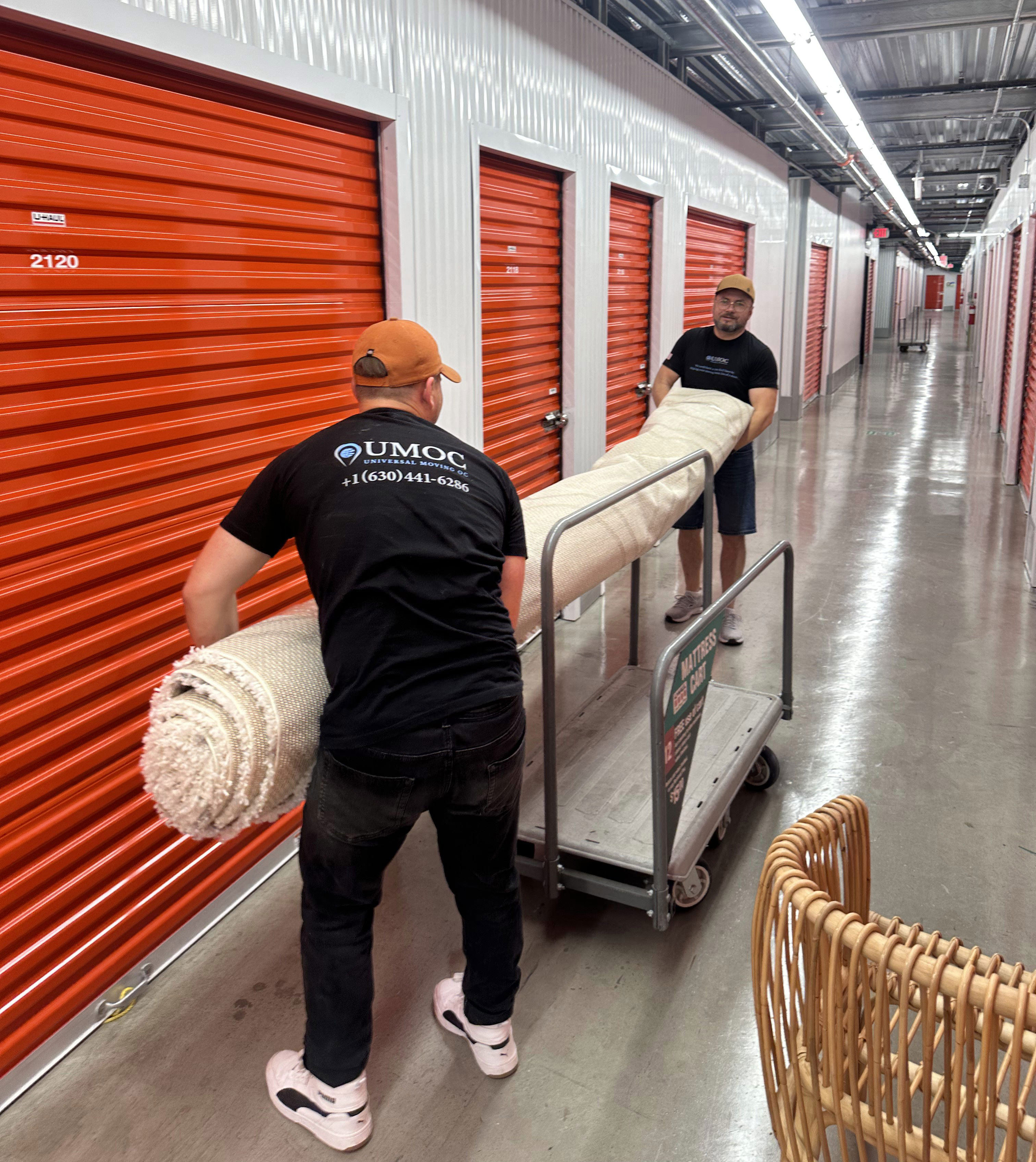 Storage Services by Universal Moving OC in Orange County