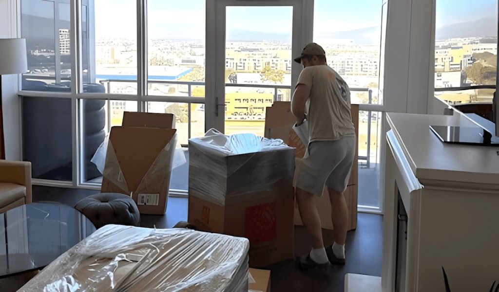 Professional pacing by Universal Moving OC in Orange County